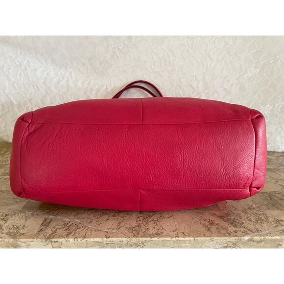 Coach Phoebe Pink leather hobo shoulder bag F34495 - Picture 5 of 10